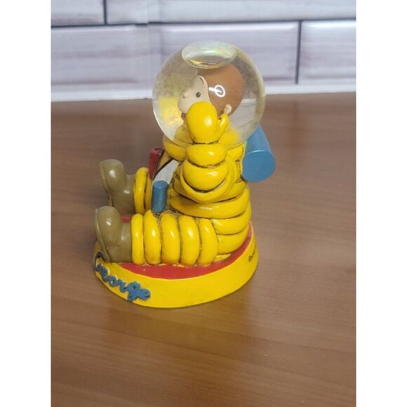 CURIOUS GEORGE ASTRONAUT SNOWGLOBE 1997 Vintage - Picture 6 of 9